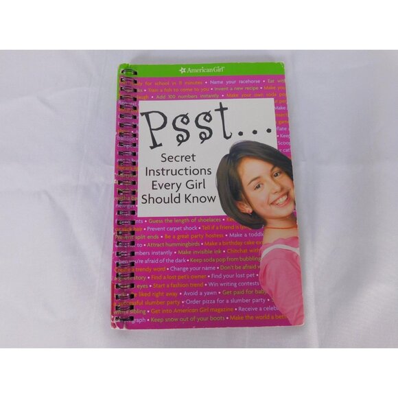 Psst Secret Instructions Every Girl Should Know Rick Walton Cheri Earl Spiral Bo - Picture 1 of 6